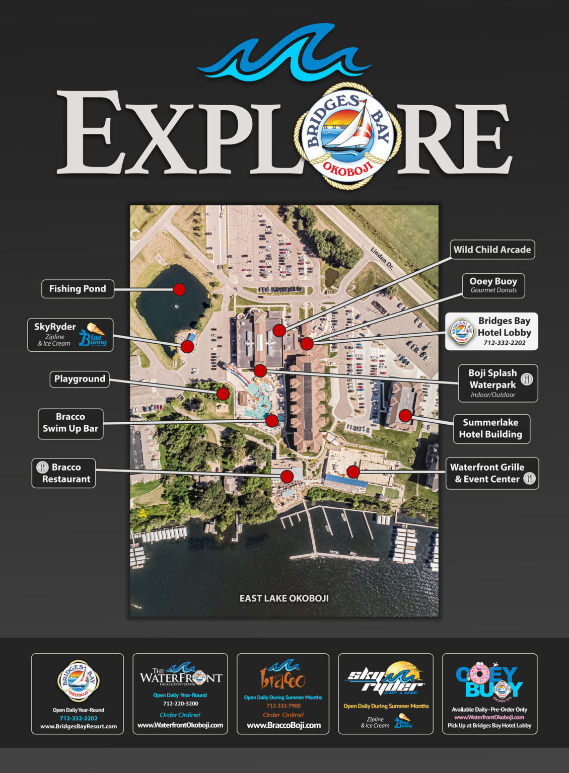 Site Map – Waterfront Okoboji