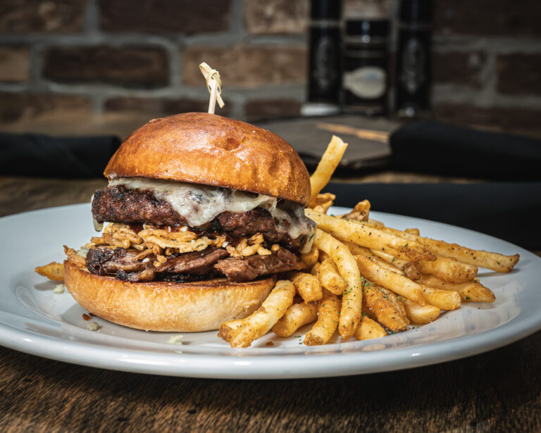 Pot Roast Cowboy Burger